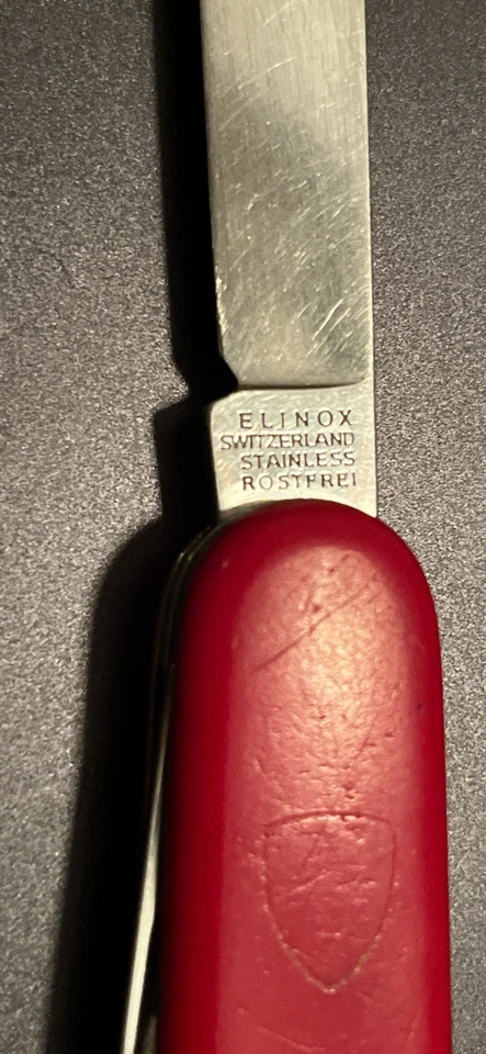 Rare Victorinox Elinox  Switzerland Stainless Rostfrei Pocket Knife - Image 3 of 4