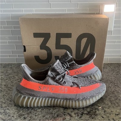 adidas Yeezy Boost 350 V2 Beluga Gray/Orange Low Top 2016 BB1826