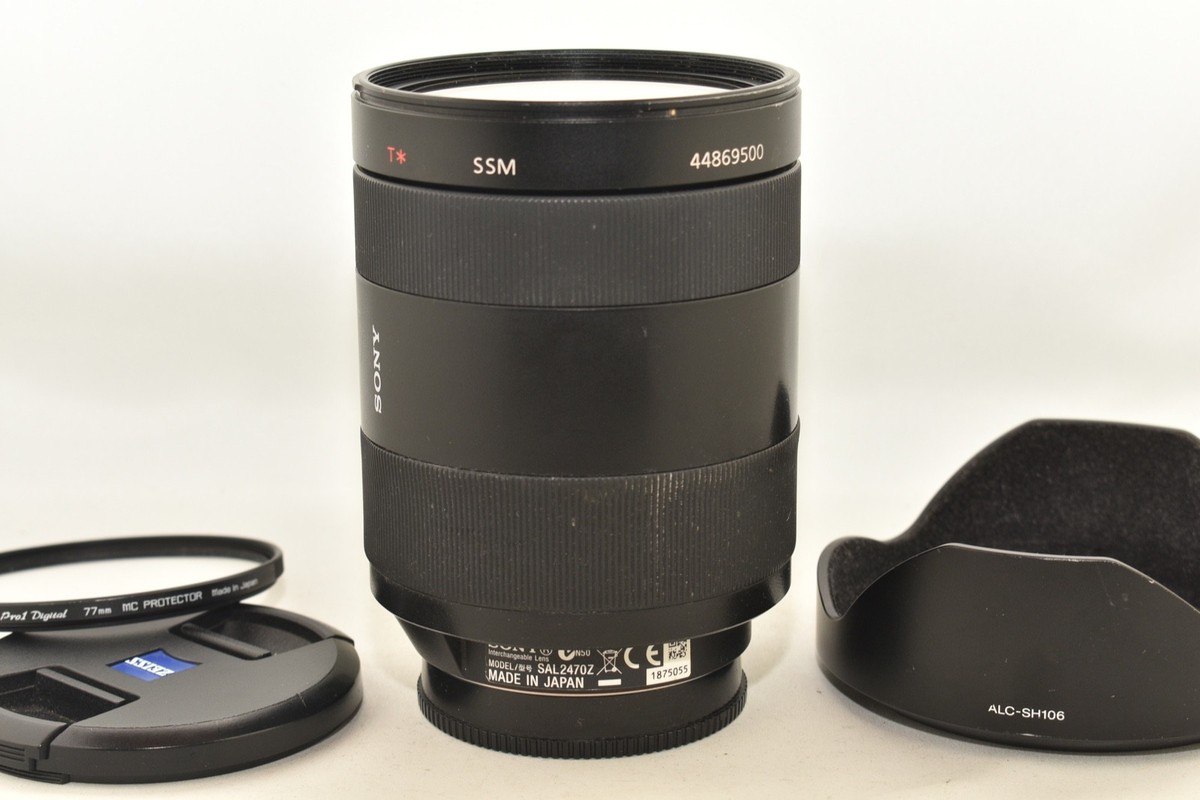 Used SONY Carl Zeiss Vario-Sonnar T* 24-70mm f/2.8 ZA SSM SAL2470Z