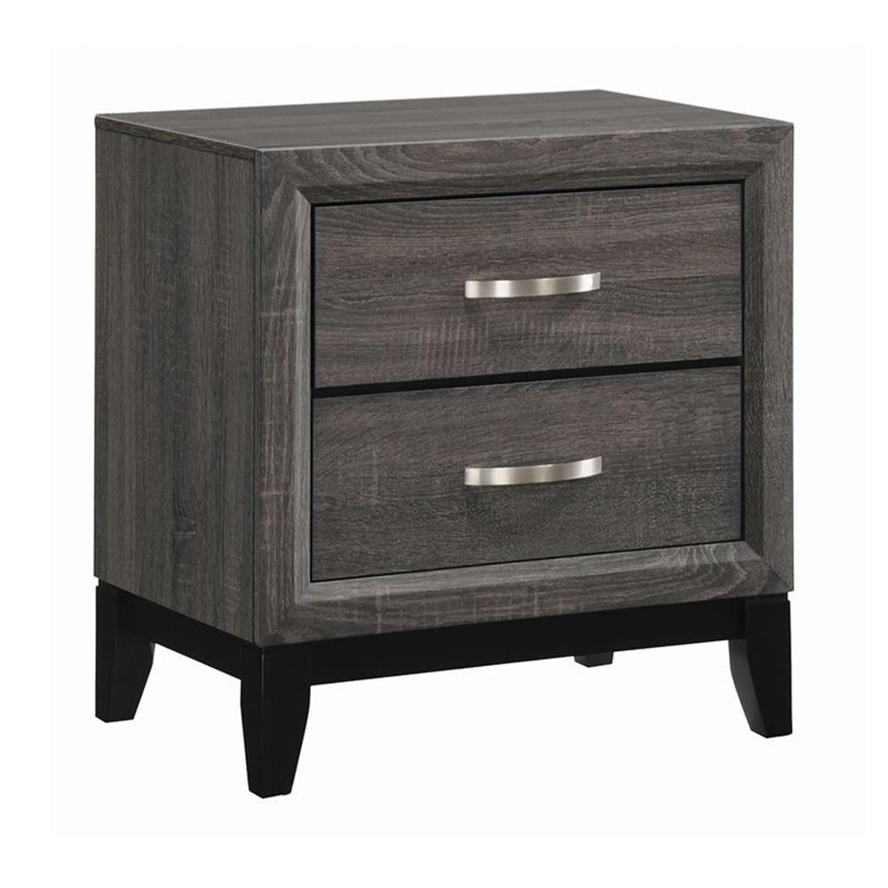 Watson 4-piece Queen Bedroom Set Grey Oak