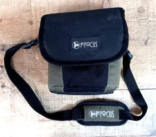 In Focus Vintage Soft Camera Carrying Bag / Case with Strap  8'' x 6'' x 4''