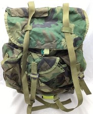USGI EXC LC-1 Medium Woodland Alice Radio Carrying Case Field Backpack W/ Frame