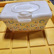 Huggies Baby Wipes EMPTY Container Retro Square 2000's Refillable Tub H88