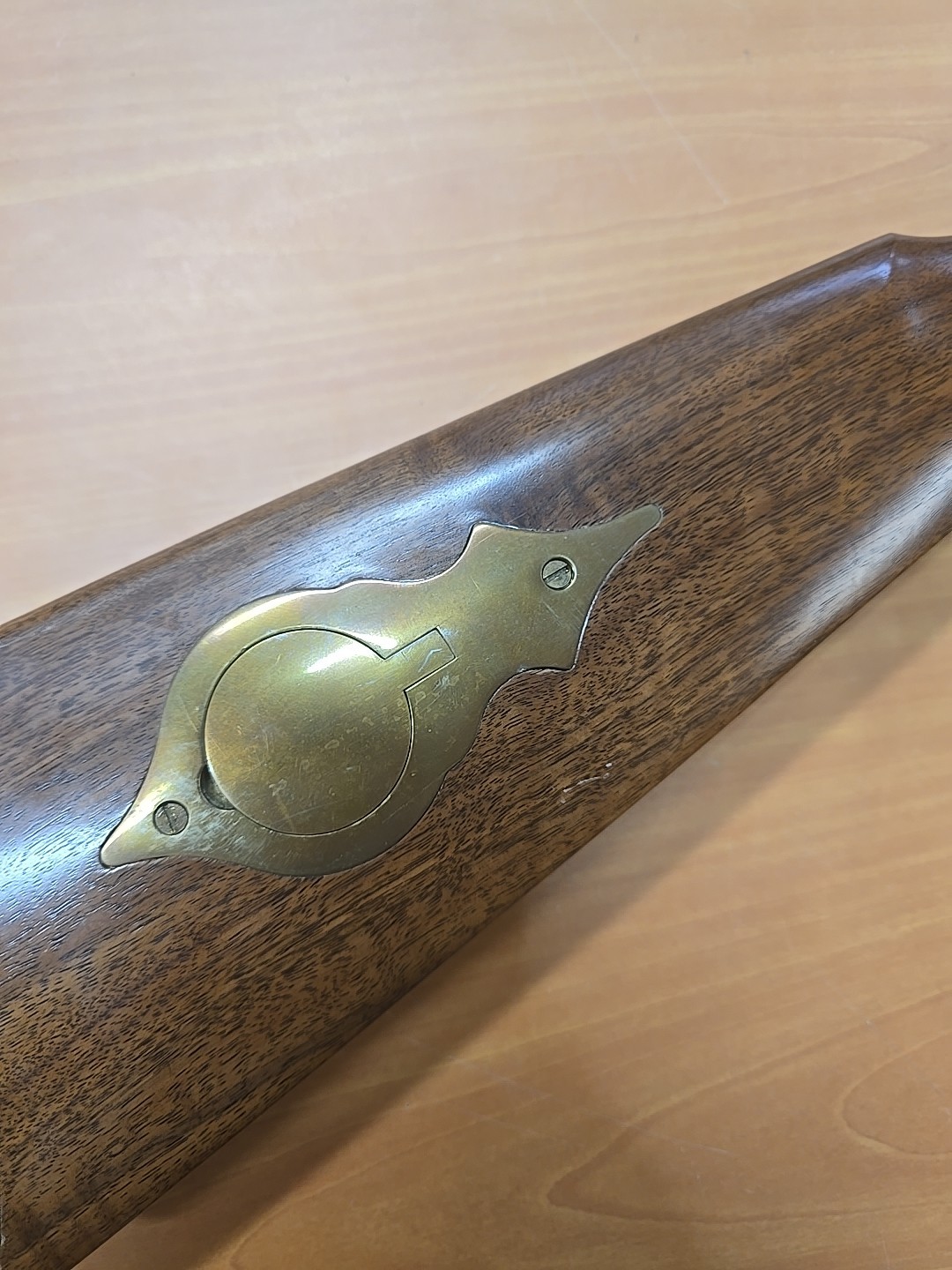 Thompson Center Hawken Wood 45 Cal complete stock with all hardware 15/16 #10