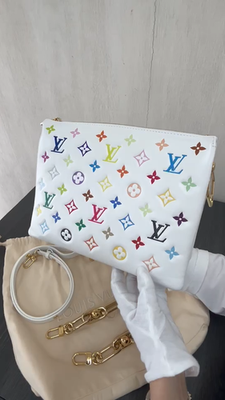 LOUIS VUITTON Coussin PM Takashi Murakami Mongram Multicolor