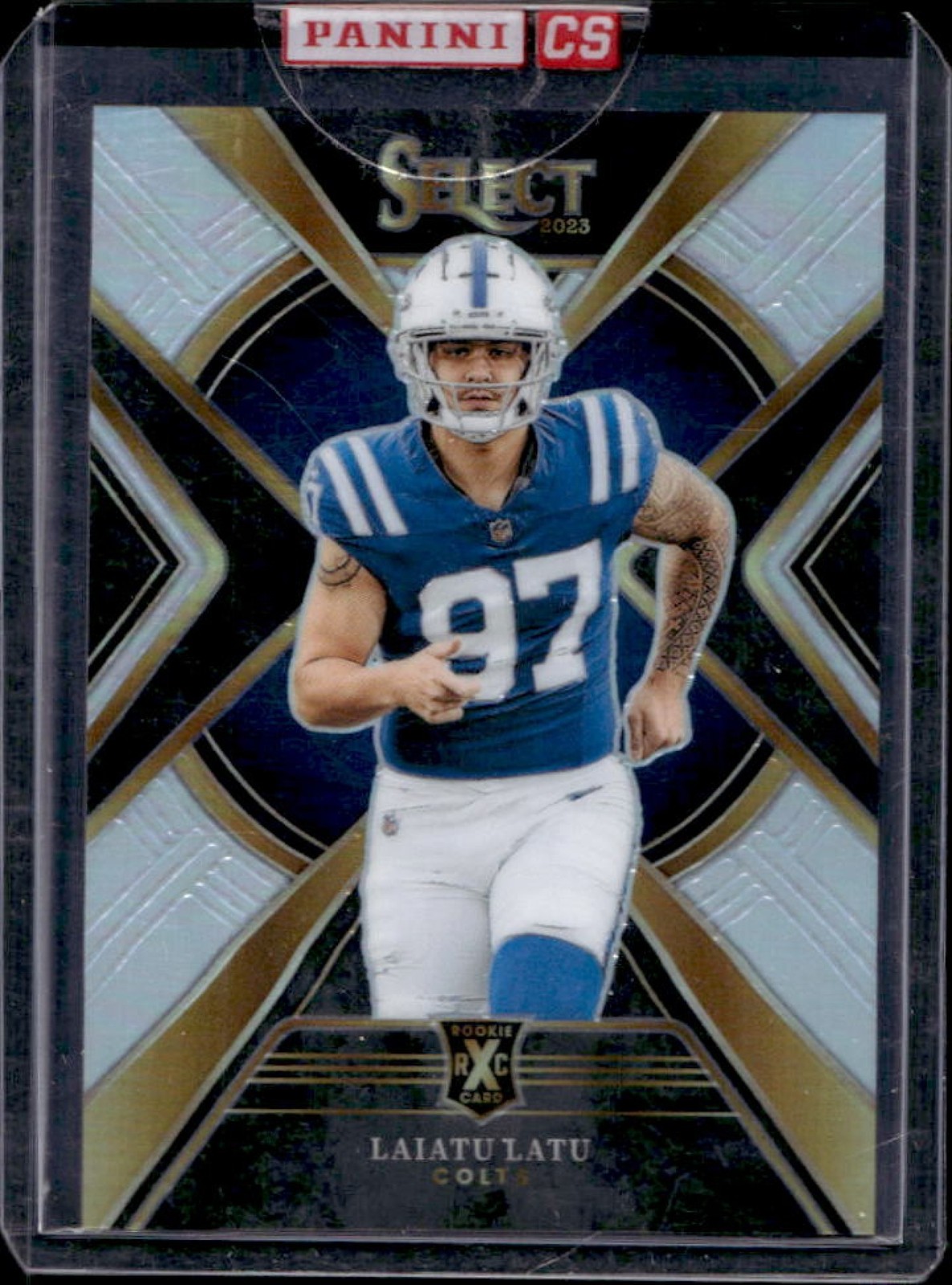 2023 Select Laiatu Latu RC Silver Prizm Rookie XRC #518