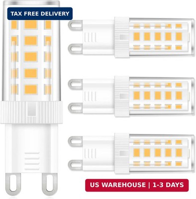 4-Pack G9 LED Bulb, 40 watt Halogen Replacement, Warm White 2700K, Non-dimmable