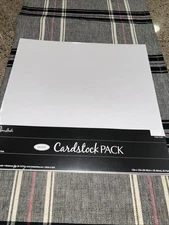 Cardstock 12 x 12 White 25 Sheets ThePaper Studio Acid And Lignin Free
