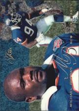 1995 Flair #135 Michael Brooks - FB