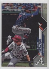 2020 Topps Chrome Refractor Dansby Swanson #65 0c6