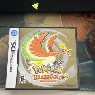 Pokémon HeartGold Version (Nintendo DS) Role Playing Game, E Everyone, Manual