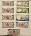 Lot Vietnam War Era Vietnamese Dong Banknotes Quoc-Gia Paper Currency — photo 2
