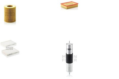 MANN-FILTER Inspektionspaket Filtersatz XL Leitungsfilter Filtereinsatz für E39