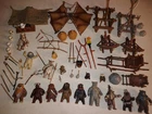 Star Wars Action Figure Loose Lot Ewok Village Ewoks Kenner Hasbro Large Mixed