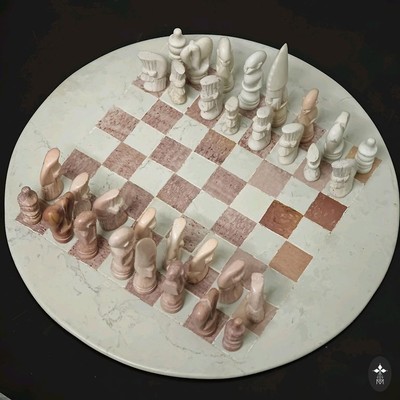 Chess Set - African Soapstone