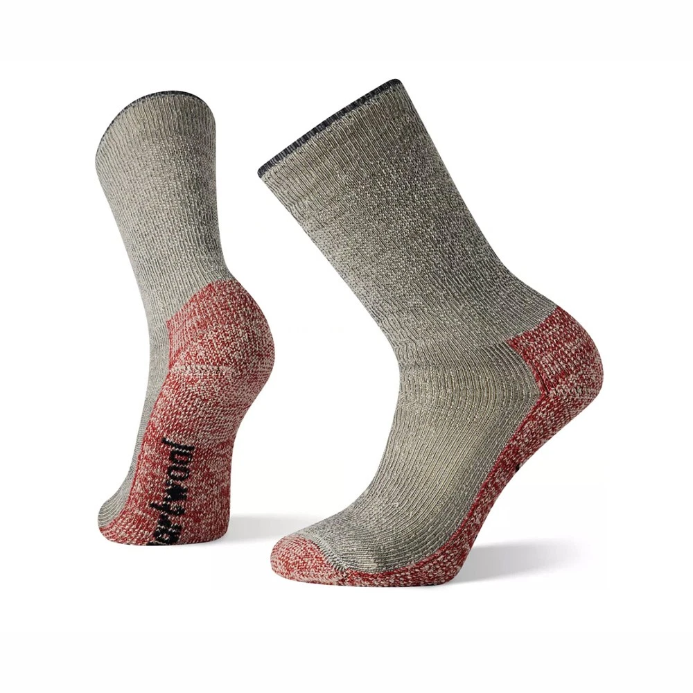 SMARTWOOL Men's Mountaineer Classic Maximum Cushion Crew Socks - Charcoal - M