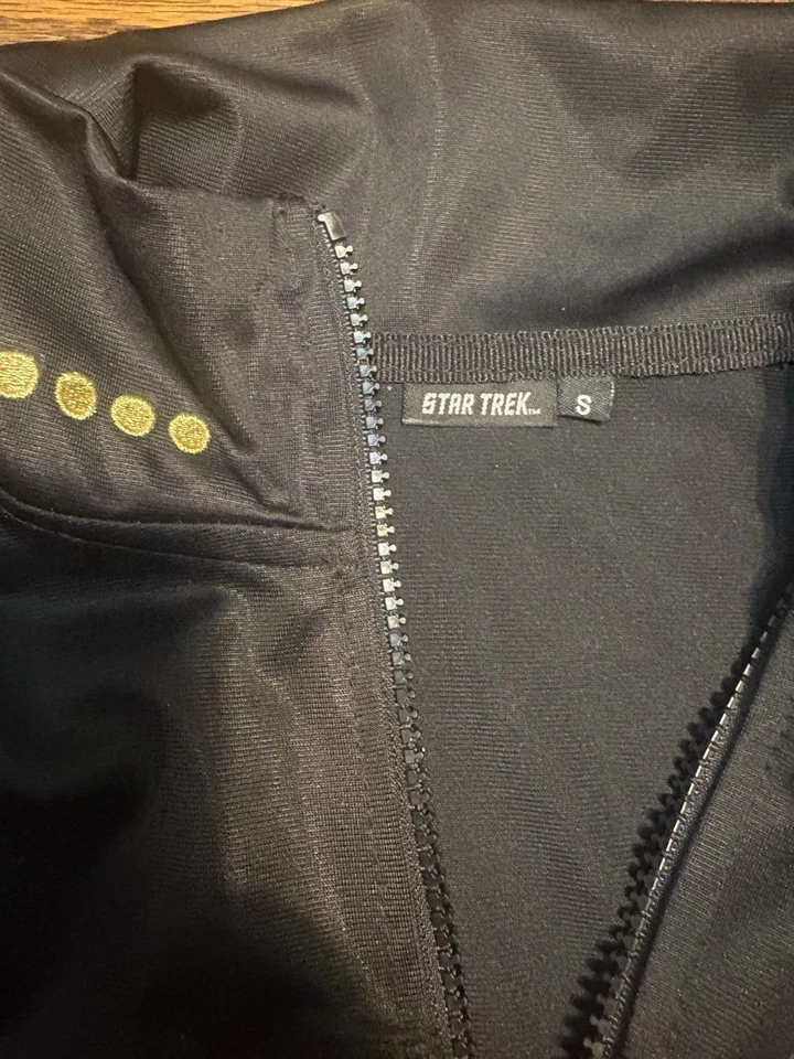 Robe Factory Star Trek  Command Track Jacket Size S (measures larger)Red Captain - Image 3 of 4