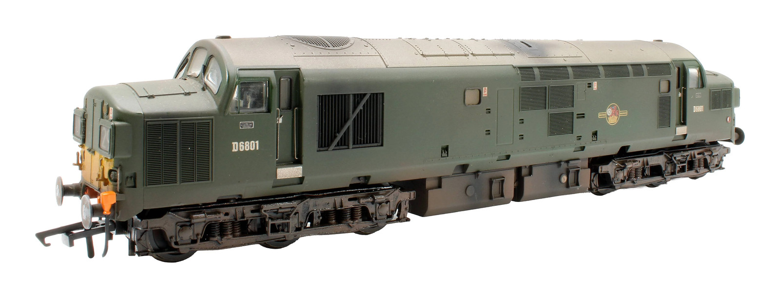 BACHMANN OO GAUGE 32-782 BR CLASS 37/0 'D6801' DIESEL LOCO *DCC/WEATHERED*
