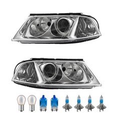 Scheinwerfer Set inkl. Premium Lampen für VW Passat Variant 3B6 mit Blinker