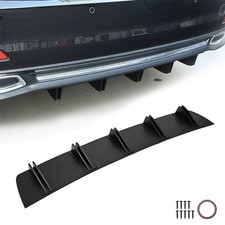 Black Rear Diffuser 5 Fin Bumper Lip Spoiler Splitter For Nissan Altima Frontier Black Rear Diffuser 5 Fin Bumper Lip Spoiler Splitter For Nissan Altima Frontier