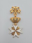 Sovereign Military Order of Malta Magisterial Commander Cross Neck Badge — photo 6