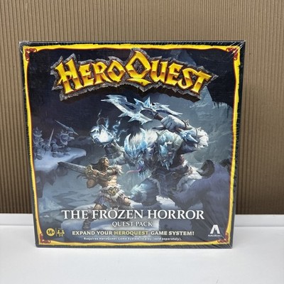 HeroQuest The Frozen Horror Quest Pack Expansion New Sealed Hasbro Strategy Game