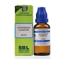 SBL Lycopodium Clavatum Dilution 30 CH 30ml