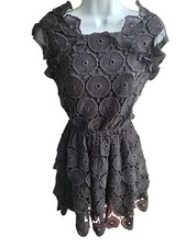 Joy Cioci Black Short Sue Dress Size S