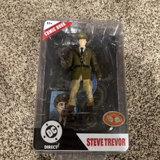 McFarlane Toys DC Direct Steve Trevor Page Punchers Red Platinum Chase Edition