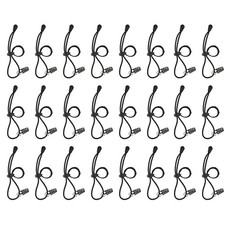 Hintergrund Hintergrund Clips Klemmen Halter für Foto Video 24 Stück, schwarz 