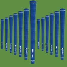 Karma Velour Tour Velvet Midsize Blue Golf Grips 13 Piece Bundle 1/32 Brand New