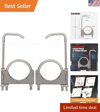 Heavy Duty Stainless Steel 3-12 Inch Exhaust Clamp Hanger Rod For Durability