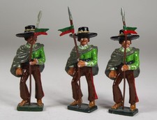 Alamo Mexican American War Mexican Army Lancers 10