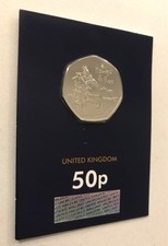 2022 Kanga and Roo BUNC 50p Coin Royal Mint In Change Checker Card Coin Hunt