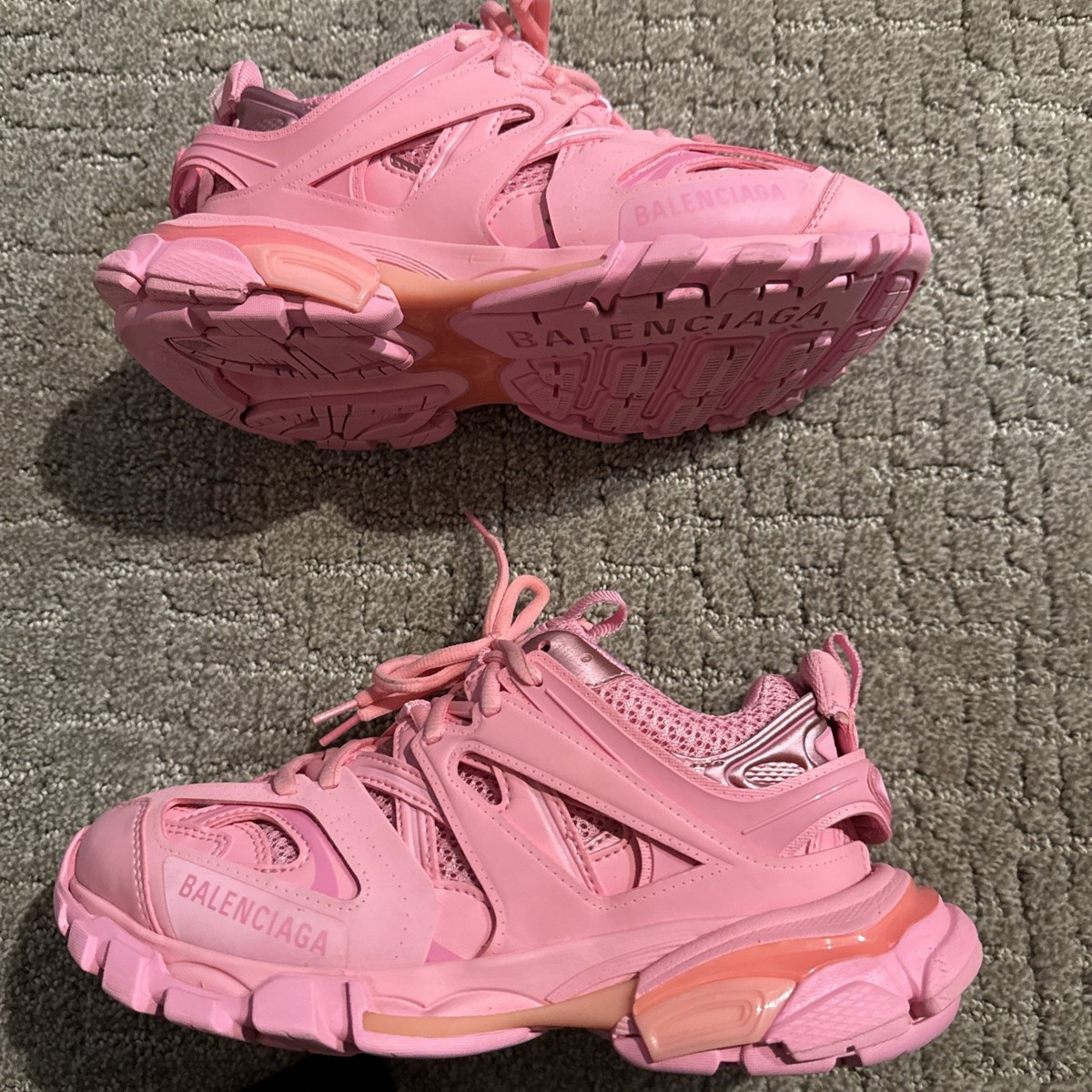 balenciaga tracks hot pink size 37 | eBay
