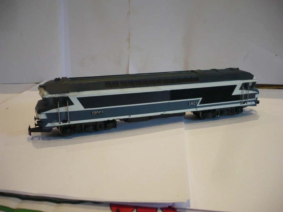 locomotive jouef 72001.jouef.locomotive.train electrique. - Photo 4/4