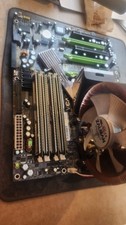 evga nforce 780i,  Intel E8400, 4gb ram funct...