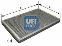 UFI Innenraumfilter Aktivkohlefilter FüR Peugeot 406 8B 8E/F 54.169.00