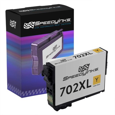 Reman Epson 702xl Yellow Ink Cartridges T702xl (Yellow, 1-Pack)