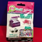 MiWorld Style Boutique Accessary Set 4 Pcs Collector Pack Shoes, Shoebox