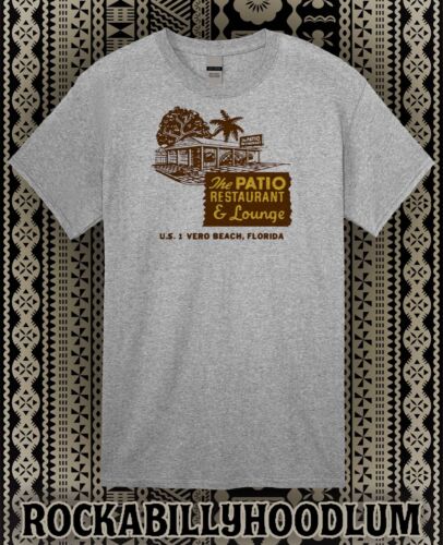 Retro Tiki Art Tee T Shirt Bar Mug Restaurant The Patio Vero Beach FL - Picture 7 of 7