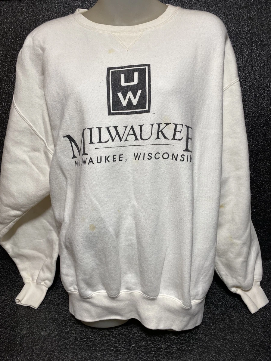 Vintage UWM University of Wisconsin Milwaukee Pullover Sweatshirt
