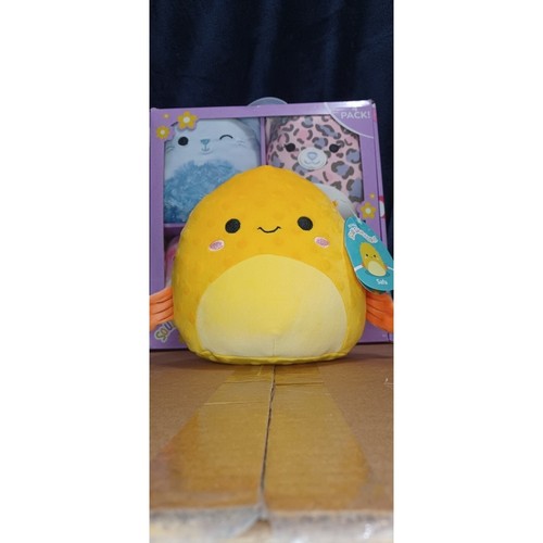 Squishmallows Sealife Squad Safa The Yellow Pufferfish 8" Plush Toy