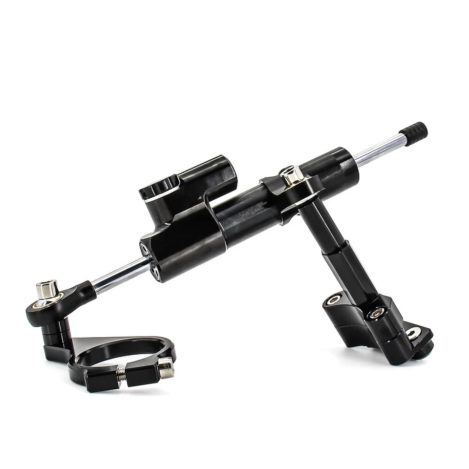 Kit de montaje estabilizador amortiguador de dirección ajustable CNC para HONDA CBR650F 2014-2019 Foto 2 de 4