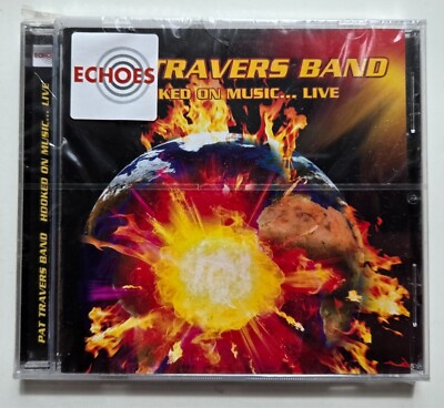 Pat Travers - Hooked On Music Live - CD NEW & SEALED