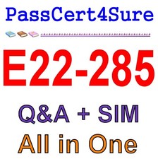 EMC Best Exam Practice Material for E22-285 Exam Q A SIM