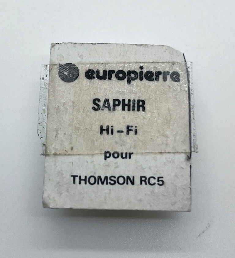 Changement de diamant platine Thomson - HiFi & Home Cinema - Video