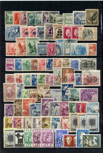 Greece #321\\687 (G173) Mini Collection, some mint & used of same #, CV$311.05