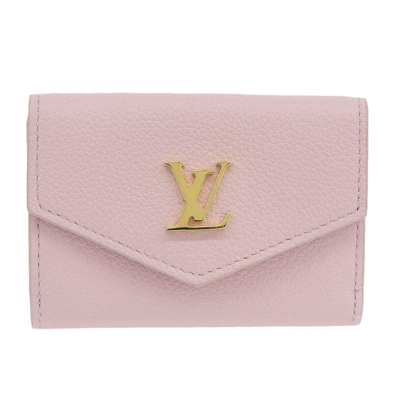 LOUIS VUITTON Portefeuille Lock Mini Pastel Pink Japan Limited Women's  Wallet