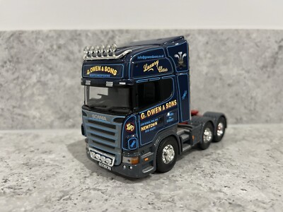 Corgi - Scania R Tractor Unit - G.Owen & Sons - CC13721 - 1:50 Scale - Mint/New